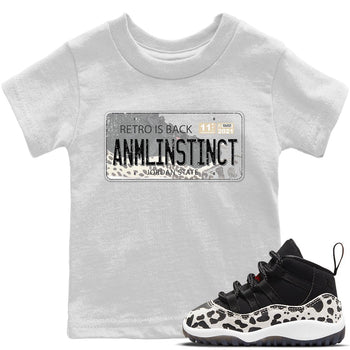 Jordan 11 Animal Instinct Sneaker Match Tees Jordan Plate Sneaker Tees Jordan 11 Animal Instinct Sneaker Release Tees Kids Shirts