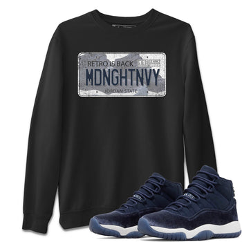 Jordan 11 Midnight Navy Sneaker Match Tees Jordan Plate Sneaker Tees Jordan 11 Midnight Navy Sneaker Release Tees Unisex Shirts