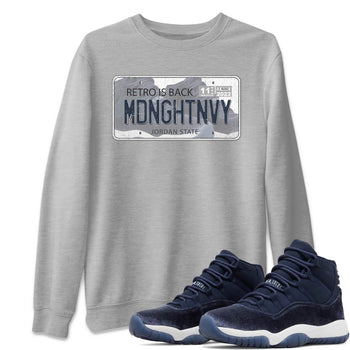 Jordan 11 Midnight Navy Sneaker Match Tees Jordan Plate Sneaker Tees Jordan 11 Midnight Navy Sneaker Release Tees Unisex Shirts