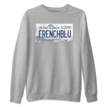 Jordan 13 French Blue Sneaker Match Tees Jordan Plate Sneaker Tees Jordan 13 French Blue Sneaker Release Tees Unisex Shirts