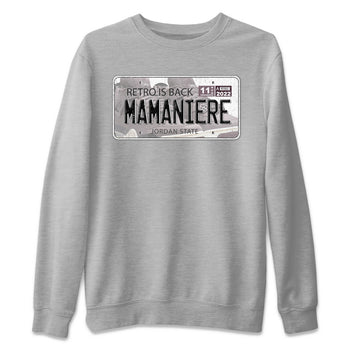 Jordan 4 A Ma Maniere Sneaker Match Tees Jordan Plate Sneaker Tees Jordan 4 A Ma Maniere Sneaker Release Tees Unisex Shirts