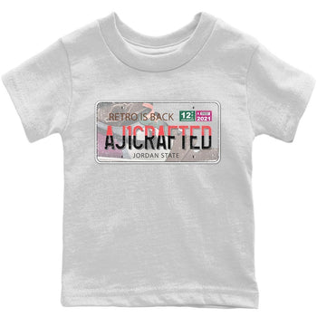 Jordan 1 Hand Crafted Sneaker Match Tees Jordan Plate Sneaker Tees Jordan 1 Hand Crafted Sneaker Release Tees Kids Shirts