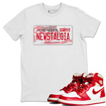 Jordan 1 Newstalgia Sneaker Match Tees Jordan Plate Sneaker Tees Jordan 1 Newstalgia Sneaker Release Tees Unisex Shirts