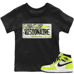 Jordan 1 Visionaire Sneaker Match Tees Jordan Plate Sneaker Tees Jordan 1 Visionaire Sneaker Release Tees Kids Shirts