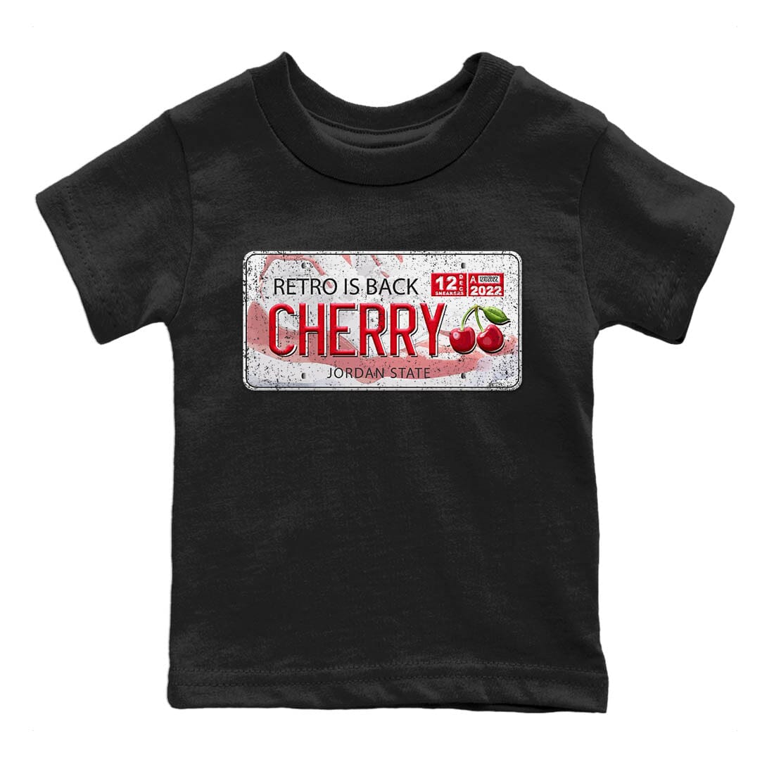 Jordan 11 Cherry Sneaker Match Tees Jordan Plate Sneaker Tees Jordan 11 Cherry Sneaker Release Tees Kids Shirts
