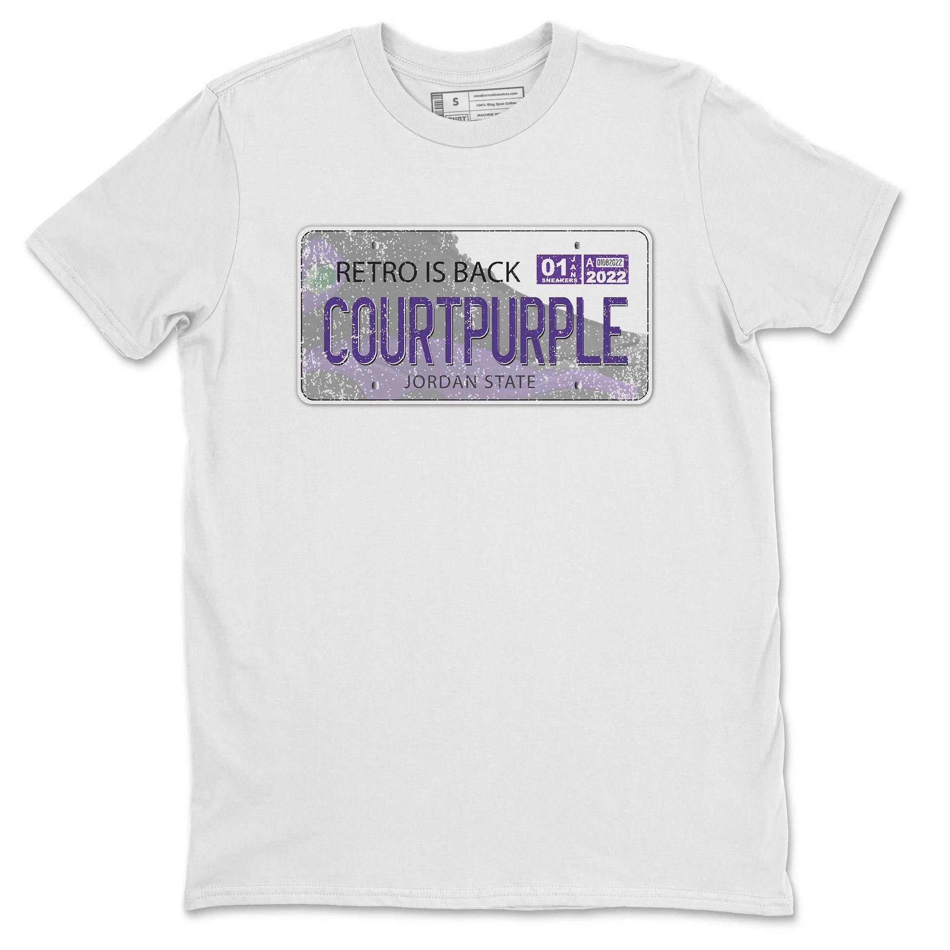 Jordan 13 Court Purple Sneaker Match Tees Jordan Plate Sneaker Tees Jordan 13 Court Purple Sneaker Release Tees Unisex Shirts