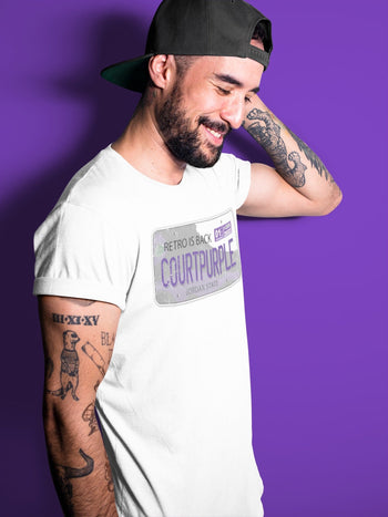 Jordan 13 Court Purple Sneaker Match Tees Jordan Plate Sneaker Tees Jordan 13 Court Purple Sneaker Release Tees Unisex Shirts