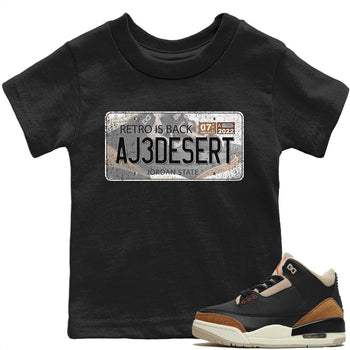 Jordan 3 Desert Elephant Sneaker Match Tees Jordan Plate Sneaker Tees Jordan 3 Desert Elephant Sneaker Release Tees Kids Shirts