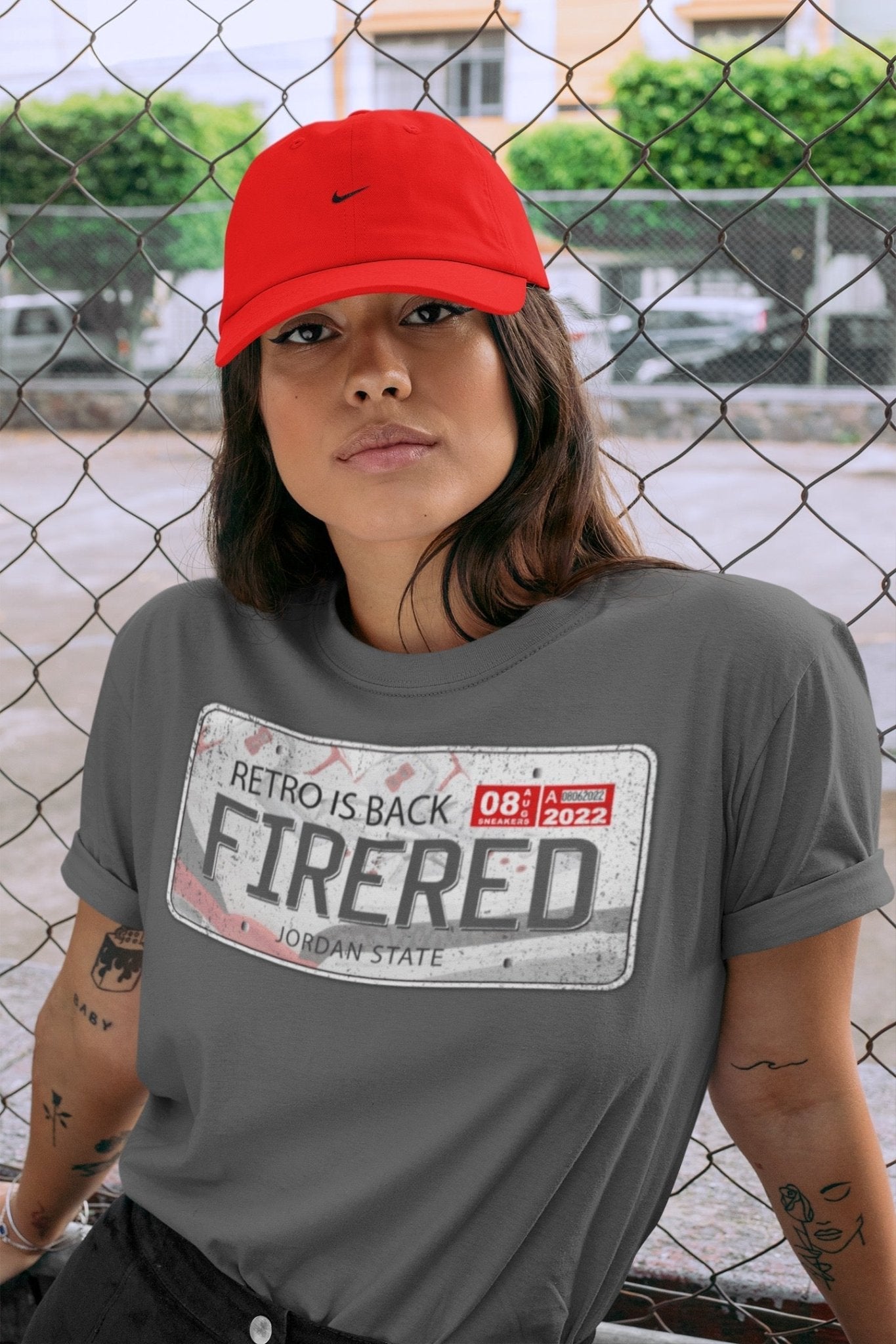 Jordan 3 Fire Red Sneaker Match Tees Jordan Plate Sneaker Tees Jordan 3 Fire Red Sneaker Release Tees Unisex Shirts