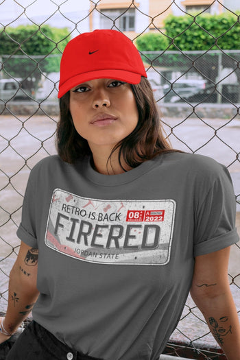 Jordan 3 Fire Red Sneaker Match Tees Jordan Plate Sneaker Tees Jordan 3 Fire Red Sneaker Release Tees Unisex Shirts