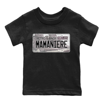 Jordan 4 A Ma Maniere Sneaker Match Tees Jordan Plate Sneaker Tees Jordan 4 A Ma Maniere Sneaker Release Tees Kids Shirts