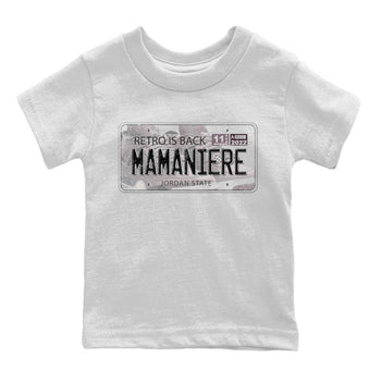 Jordan 4 A Ma Maniere Sneaker Match Tees Jordan Plate Sneaker Tees Jordan 4 A Ma Maniere Sneaker Release Tees Kids Shirts