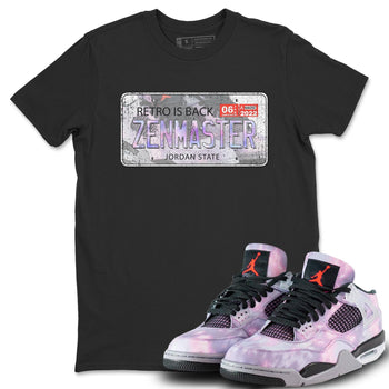 Jordan 4 Zen Master Sneaker Match Tees Jordan Plate Sneaker Tees Jordan 4 Zen Master Sneaker Release Tees Unisex Shirts