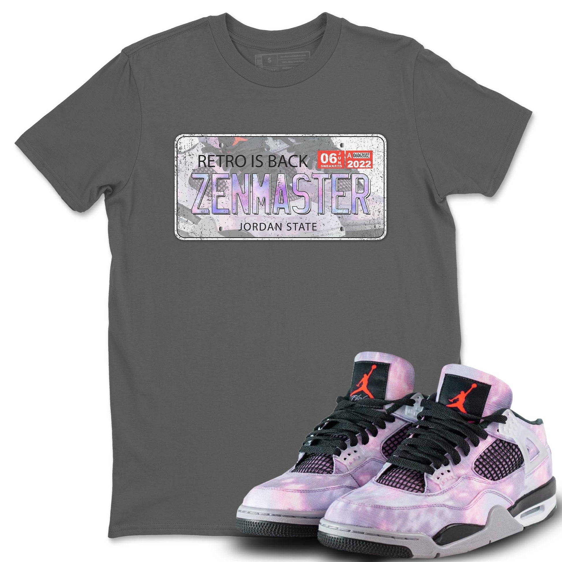 Jordan 4 Zen Master Sneaker Match Tees Jordan Plate Sneaker Tees Jordan 4 Zen Master Sneaker Release Tees Unisex Shirts
