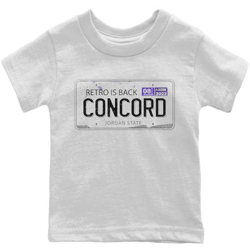 Jordan 5 Concord Sneaker Match Tees Jordan Plate Sneaker Tees Jordan 5 Concord Sneaker Release Tees Kids Shirts