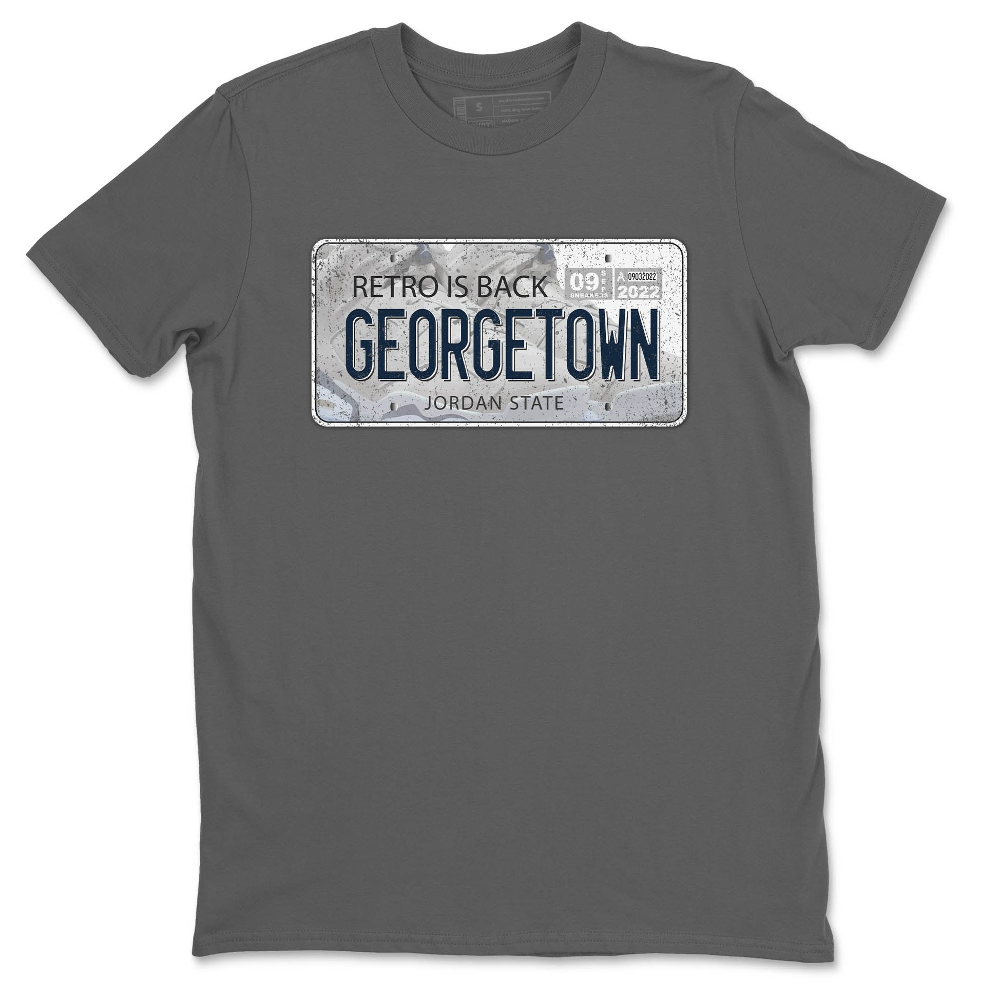 Jordan 6 Georgetown Sneaker Match Tees Jordan Plate Sneaker Tees Jordan 6 Georgetown Sneaker Release Tees Unisex Shirts