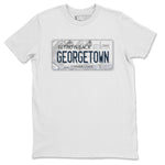 Jordan 6 Georgetown Sneaker Match Tees Jordan Plate Sneaker Tees Jordan 6 Georgetown Sneaker Release Tees Unisex Shirts