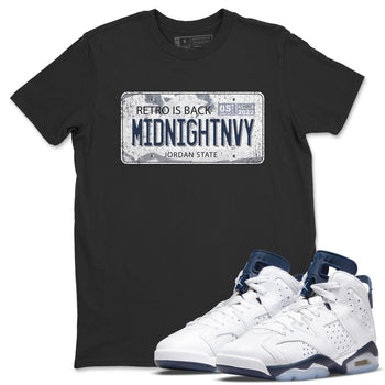 Jordan 6 Midnight Navy Sneaker Match Tees Jordan Plate Sneaker Tees Jordan 6 Midnight Navy Sneaker Release Tees Unisex Shirts