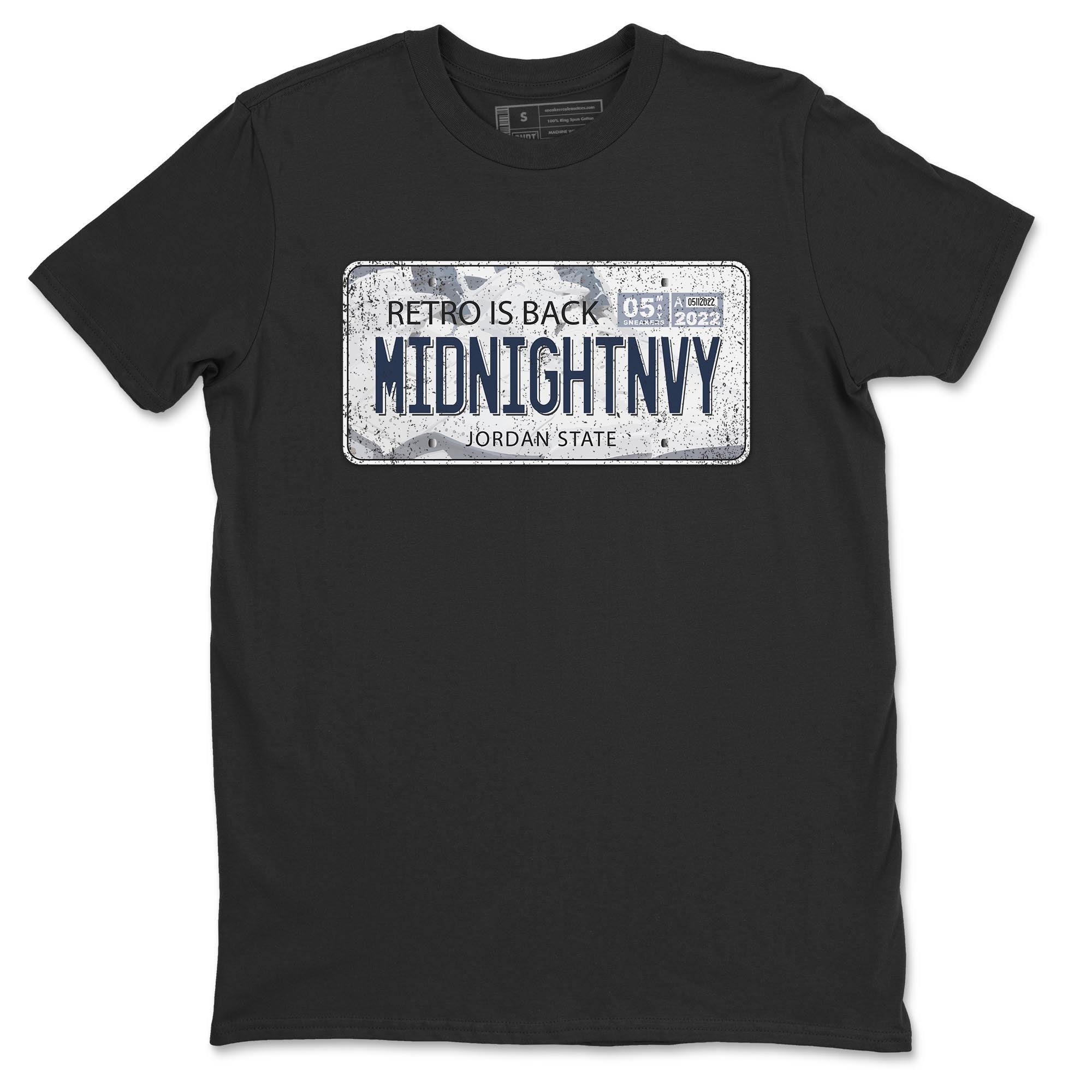 Jordan 6 Midnight Navy Sneaker Match Tees Jordan Plate Sneaker Tees Jordan 6 Midnight Navy Sneaker Release Tees Unisex Shirts
