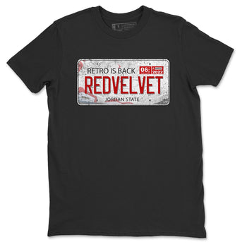 Jordan 6 Red Velvet Cookies Sneaker Match Tees Jordan Plate Sneaker Tees Jordan 6 Red Velvet Cookies Sneaker Release Tees Unisex Shirts
