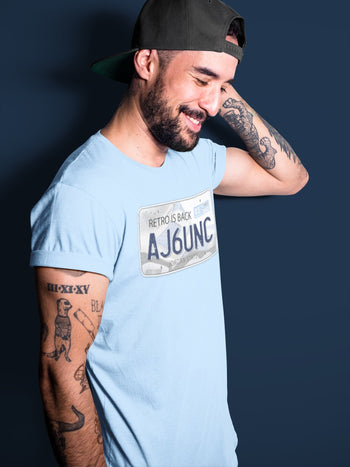 Jordan 6 UNC Sneaker Match Tees Jordan Plate Sneaker Tees Jordan 6 UNC Sneaker Release Tees Unisex Shirts