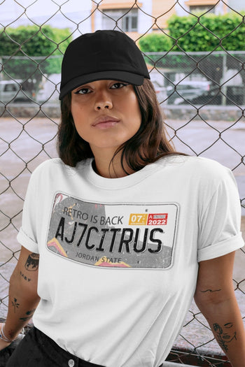 Jordan 7 Citrus Sneaker Match Tees Jordan Plate Sneaker Tees Jordan 7 Citrus Sneaker Release Tees Unisex Shirts