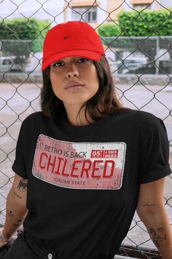 Jordan 9 Chile Red Sneaker Match Tees Jordan Plate Sneaker Tees Jordan 9 Chile Red Sneaker Release Tees Unisex Shirts