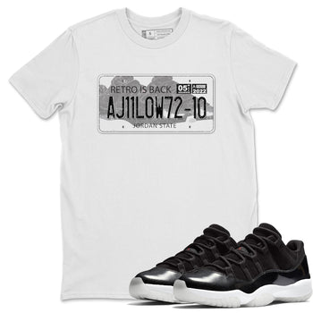 Jordan 11 72-10 Sneaker Match Tees Jordan Plate Sneaker Tees Jordan 11 72-10 Sneaker Release Tees Unisex Shirts