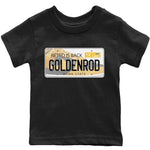 Dunk Championship Goldenrod Sneaker Match Tees Jordan Plate Sneaker Tees Dunk Championship Goldenrod Sneaker Release Tees Kids Shirts