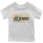 Dunk Championship Goldenrod Sneaker Match Tees Jordan Plate Sneaker Tees Dunk Championship Goldenrod Sneaker Release Tees Kids Shirts