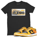 Dunk Championship Goldenrod Sneaker Match Tees Jordan Plate Sneaker Tees Dunk Championship Goldenrod Sneaker Release Tees Unisex Shirts