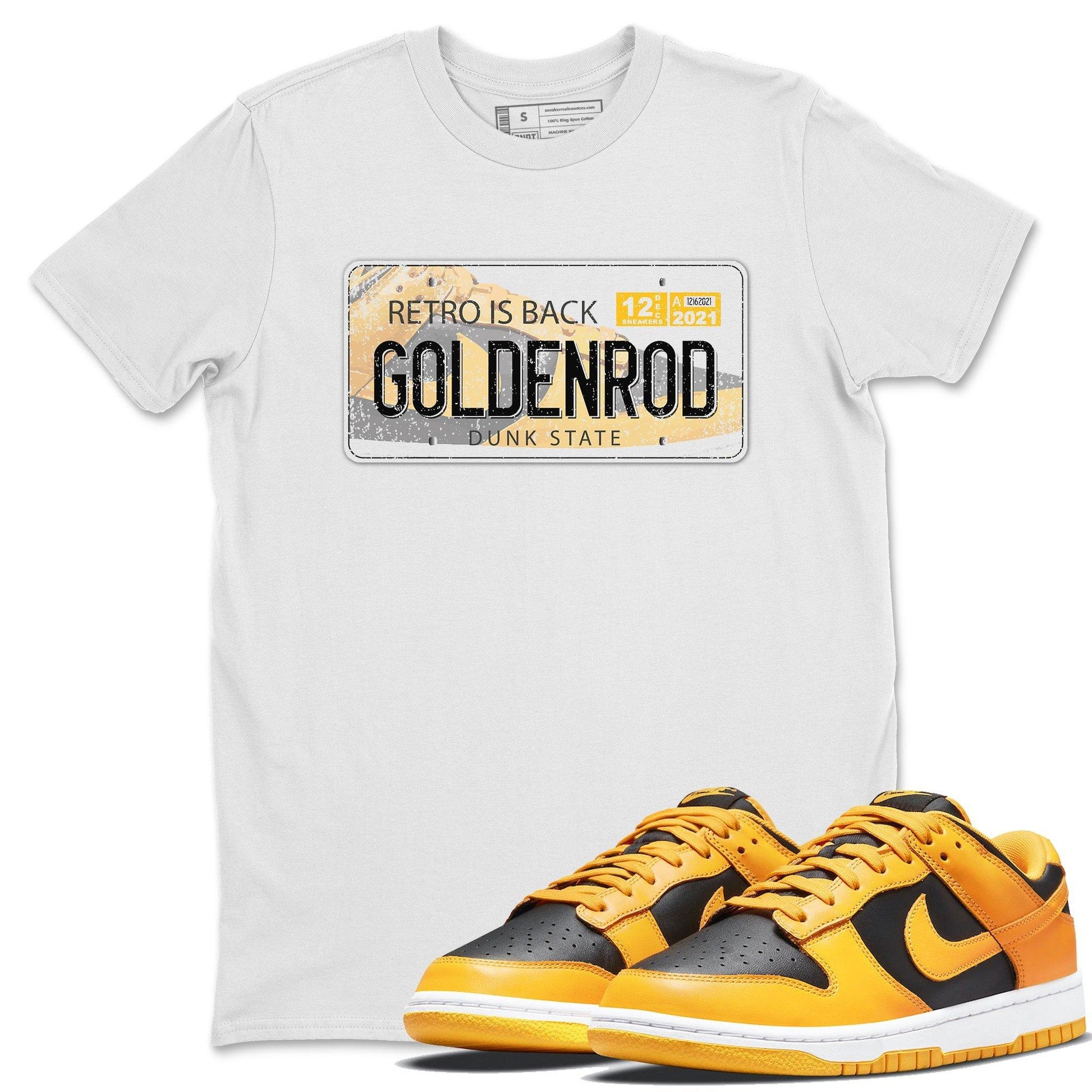 Dunk Championship Goldenrod Sneaker Match Tees Jordan Plate Sneaker Tees Dunk Championship Goldenrod Sneaker Release Tees Unisex Shirts