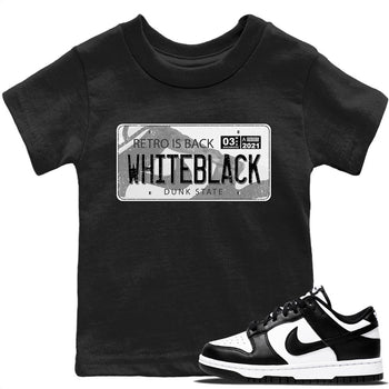 Dunk Panda Sneaker Match Tees Jordan Plate Sneaker Tees Dunk Panda Sneaker Release Tees Kids Shirts