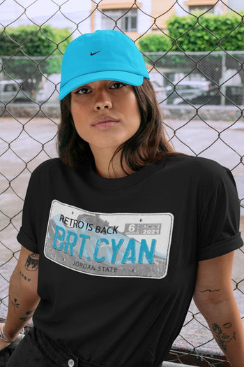 Yeezy 700 Bright Cyan Sneaker Match Tees Jordan Plate Sneaker Tees Yeezy 700 Bright Cyan Sneaker Release Tees Unisex Shirts