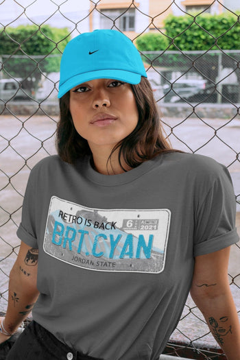 Yeezy 700 Bright Cyan Sneaker Match Tees Jordan Plate Sneaker Tees Yeezy 700 Bright Cyan Sneaker Release Tees Unisex Shirts
