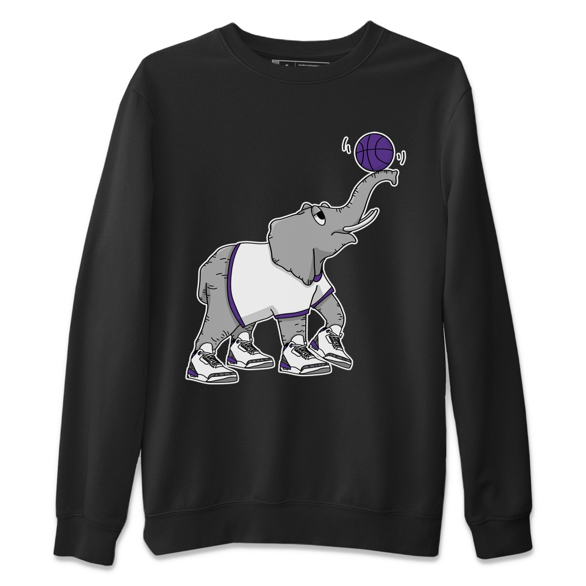 Jordan 3 Dark Iris Sneaker Match Tees Juggling Elephant Sneaker Tees Jordan 3 Dark Iris Sneaker Release Tees Unisex Shirts