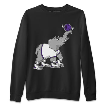 Jordan 3 Dark Iris Sneaker Match Tees Juggling Elephant Sneaker Tees Jordan 3 Dark Iris Sneaker Release Tees Unisex Shirts