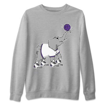 Jordan 3 Dark Iris Sneaker Match Tees Juggling Elephant Sneaker Tees Jordan 3 Dark Iris Sneaker Release Tees Unisex Shirts