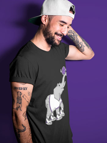Jordan 3 Dark Iris Sneaker Match Tees Juggling Elephant Sneaker Tees Jordan 3 Dark Iris Sneaker Release Tees Unisex Shirts