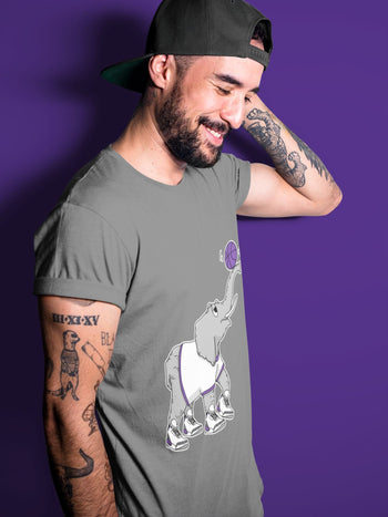 Jordan 3 Dark Iris Sneaker Match Tees Juggling Elephant Sneaker Tees Jordan 3 Dark Iris Sneaker Release Tees Unisex Shirts