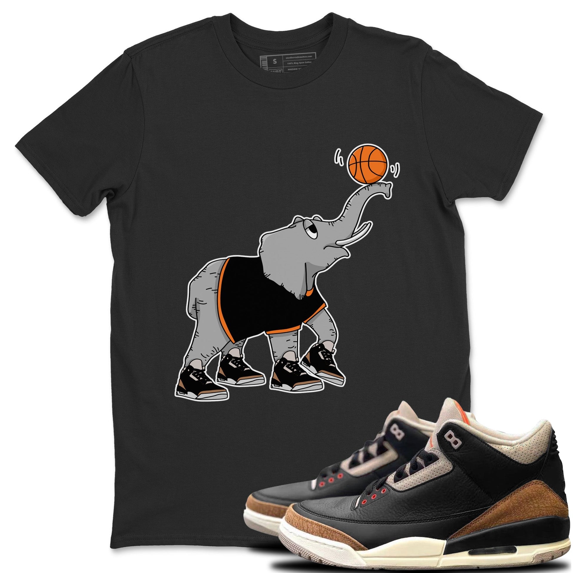 Jordan 3 Desert Elephant Sneaker Match Tees Juggling Elephant Sneaker Tees Jordan 3 Desert Elephant Sneaker Release Tees Unisex Shirts