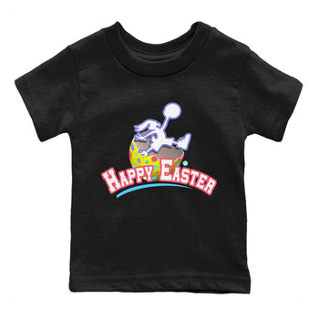 Dunk Easter Candy Sneaker Match Tees Jumpman Bunny Sneaker Tees Holiday Easter T-Shirt Sneaker Release Tees Kids Shirts Black 2