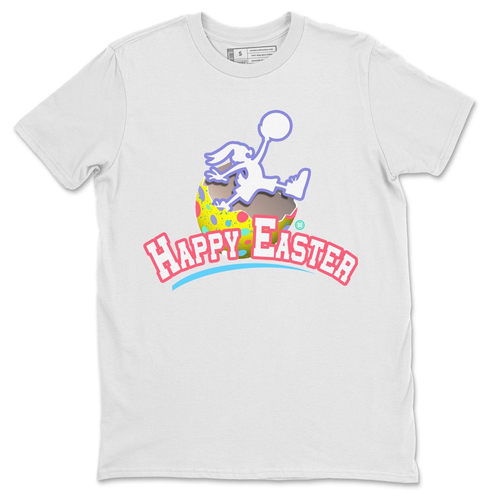 Dunk Easter Candy Sneaker Match Tees Jumpman Bunny Sneaker Tees Holiday Easter T-Shirt Sneaker Release Tees Unisex Shirts White 2