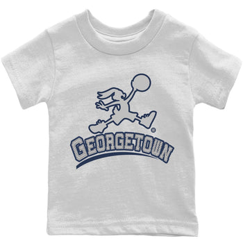 Jordan 6 Georgetown Sneaker Match Tees Jumpman Bunny Sneaker Tees Jordan 6 Georgetown Sneaker Release Tees Kids Shirts