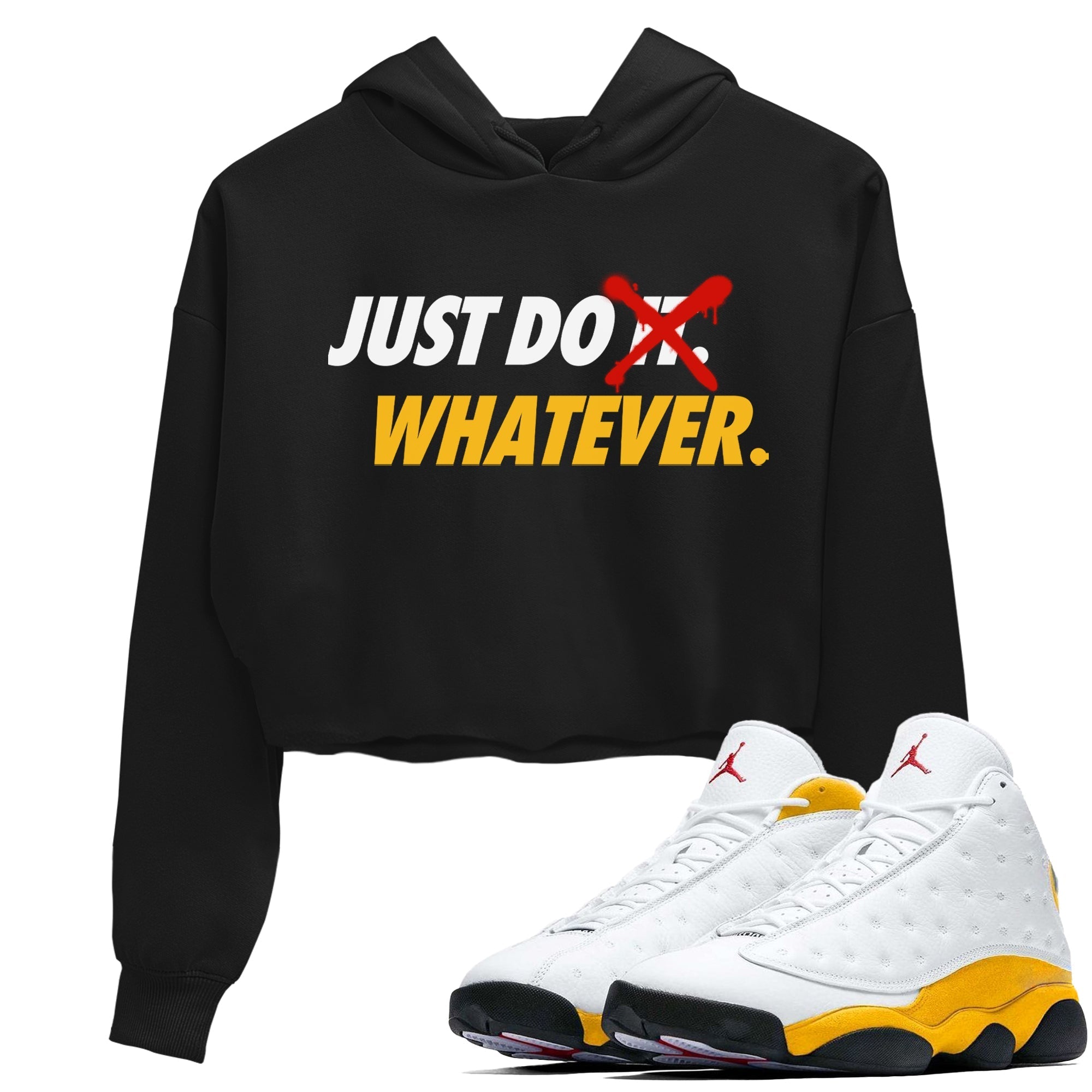 Jordan 13 Del Sol Sneaker Match Tees Just Do Whatever Sneaker Tees Jordan 13 Del Sol Sneaker Release Tees Women's Shirts