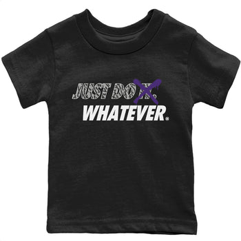 Jordan 3 Dark Iris Sneaker Match Tees Just Do Whatever Sneaker Tees Jordan 3 Dark Iris Sneaker Release Tees Kids Shirts