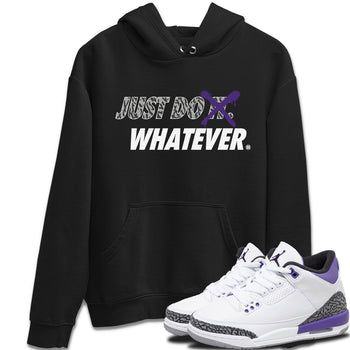Jordan 3 Dark Iris Sneaker Match Tees Just Do Whatever Sneaker Tees Jordan 3 Dark Iris Sneaker Release Tees Unisex Shirts