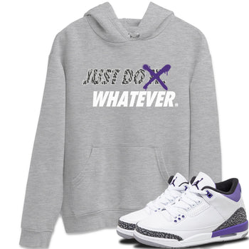 Jordan 3 Dark Iris Sneaker Match Tees Just Do Whatever Sneaker Tees Jordan 3 Dark Iris Sneaker Release Tees Unisex Shirts
