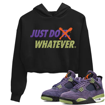 Jordan 4 Canyon Purple Sneaker Match Tees Just Do Whatever Sneaker Tees Jordan 4 Canyon Purple Sneaker Release Tees Women's Shirts