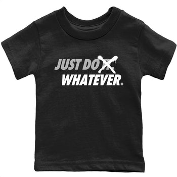 Jordan 4 Military Black Sneaker Match Tees Just Do Whatever Sneaker Tees Jordan 4 Military Black Sneaker Release Tees Kids Shirts